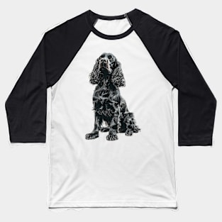 BlackCocker Spaniel Baseball T-Shirt